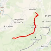 Mapa trati