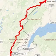 Mapa trati