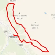 Mapa trati