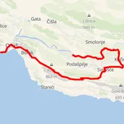 Mapa trati