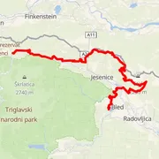 Mapa trati