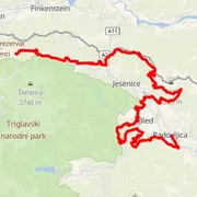 Mapa trati