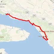Mapa trati