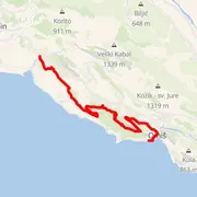 Mapa trati