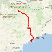 Mapa trati