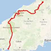 Mapa trati
