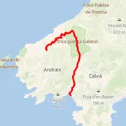 Mapa trati