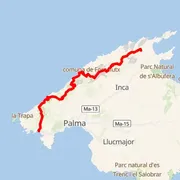 Mapa trati