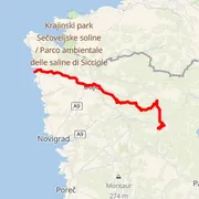 Mapa trati