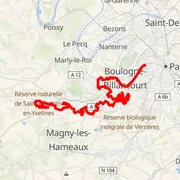 Mapa trati