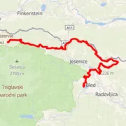 Mapa trati