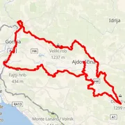 Mapa trati