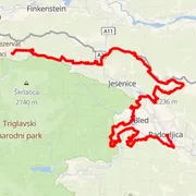 Mapa trati
