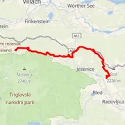 Mapa trati