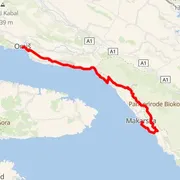 Mapa trati