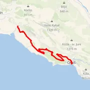 Mapa trati