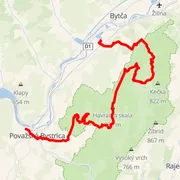 Mapa trati