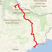 Mapa trati