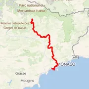 Mapa trati
