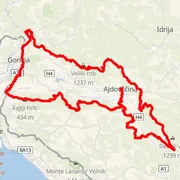 Mapa trati