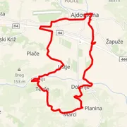 Mapa trati