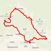 Mapa trati