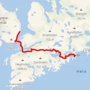 Mapa trati