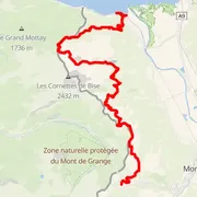Mapa trati