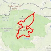Mapa trati