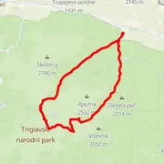 Mapa trati
