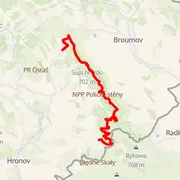 Mapa trati