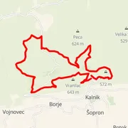 Mapa trati