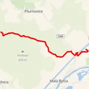 Mapa trati