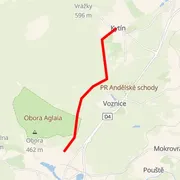 Mapa trati